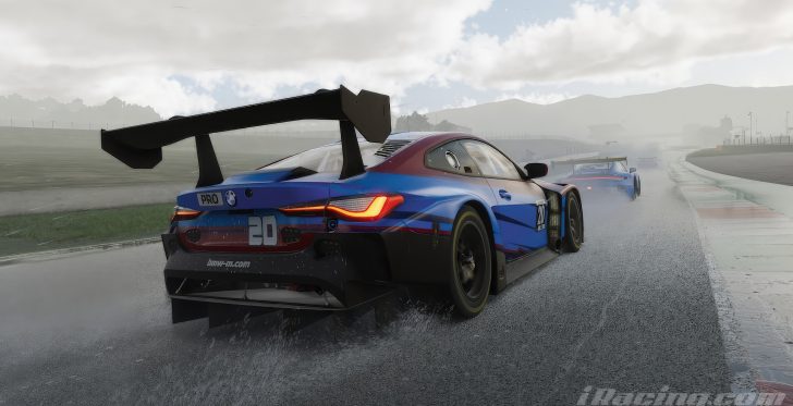 True to Life Dynamic Rain Simulation is coming to iRacing.